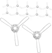 Vaguelly DIY Lighting Accessories 24pcs Lampshade Adapter Clips Light Clips for Home Decor