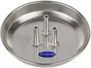 Metals Stainless Steel Agarbatti Stand Incense Holder, Set of 1