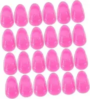 Toddmomy 50 Pairs Mini Yellow Duck Shoes for Dolls Dress Up Accessories for Enhance Creativity for Imaginative Play Present for Miniature Figurines