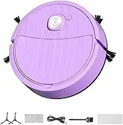 Car Vacuum Cleaner Wireless Vacuum Cleaner 5 in 1 Mopping Cleaning Machine Cordless Robot Vacuum Cleaner Home Appliance Kitchen Cleaner(Violet)