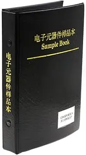 Resistance Sample Book Resistor Surface Mounted Device Resistance Book Kit Multifunctional Resistor Assortment Kit 1% Precise Sample Book