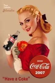 Coca Cola, Pepsi, Sprite Vintage Photos & Ads Free Rigid Top Loader 1356