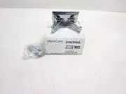 NOS! MIAMI CAREY COLONIAL DOUBLE ROBE HOOK, CHROME, #8032