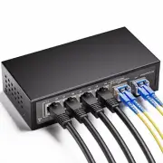 6 Port 2.5Gb Ethernet Switch Unmanaged Network Switch | 4 x 2.5 Gigabit | 2 x...