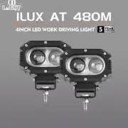 2x 4inch 220W CREE LED Work Lights Spot Flood Light Bar Reverse 4WD SUV 12V 24V
