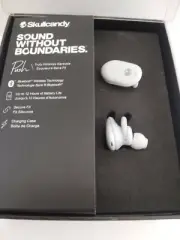 NEW Skullcandy S2BBWL-625 Wireless Push Bluetooth Earbuds - Gray