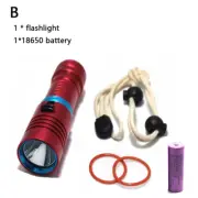 L2 Led Flashlight Scuba Diving Light Waterproof Underwater Light Camping Lantern