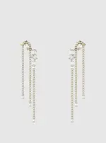 GUESS Gold Chandelier Pendant Earrings