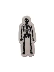 Skeleton Iron on Patch Sew on Bone Patch