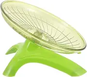 Totority Silent Hamster Wheel Exercise Disc for Hamsters Hedgehogs Animals Smooth Edges for Fun Running Saucer to Stress Anxiety