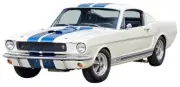 1965 Shelby GT350 Car Cut Out Steel Sign 40 X 18 (SuperSize)