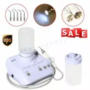 UPS 2 Bottles Dental Portable Ultrasonic Piezo Scaler & LED Detachable Handpiece