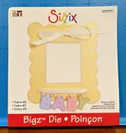 Sizzix Bigz Scalloped Frame #2 Cutting Die, New, 655371
