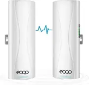 Gigabit Wireless Bridge, 5.8G 1000Mbps 1Gbps Point to Point Wifi Extender Ind...