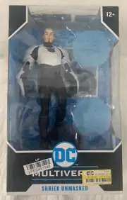 Shriek Unmasked DC Multiverse 7-Inch Action Figure McFarlane Toys New