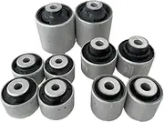 New Front Suspension Control Arm Bushing Kit Compatible For Audi A6 C6 Avant Allroad 2005-2011 4F0407183C 4E0407182C 4E0407181B 8D0407515C