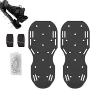 Yabauuop Aerator Shoes - 2X Lawn Sturdy Sole Aerating Shoes | Spiked Aerating Sandals, Yard Aerator, Adjustable Aerate Lawn Tools for Garden Lawn