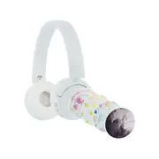 BuddyPhones POP Fun Wireless Headphone - Snow White