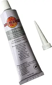 LavaLock® Food Safe BBQ Grade Adhesive Grill Smoker High Temp Rtv Silicon - Clear 3 Ounce