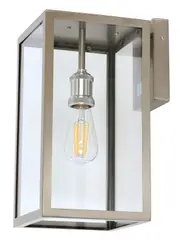 Southampton 1 Light Large Wall Bracket With Microwave Sensor in Chrome