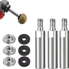 3PCS/Set M10 Angle Grinder Extension Rod Thread Adapter Grinding Connection SFP