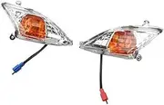 Front Rear Turning Indicator Lights, for Cygnus X Cygnus-X 125 Motorcycle Scooter Front Turn Signal Light Front Signal Lamp Motorcycle Turn Signal Lights