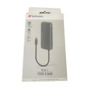 Verbatim 8 In 1 USB C type Hub RRP $129