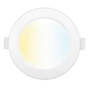 90mm Smart LED Downlight 8w White CCT 22086/05 Brilliant Lighting