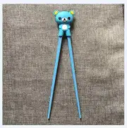 1 Pair Multi Color Cute Bear Panda Cat Learning Training Chopsticks for Kids Chi