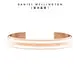 Daniel Wellington 手環 Emalie Bracelet 經典雙色手環-玫瑰金x白(DW00400005)/ 玫瑰金x白/ M