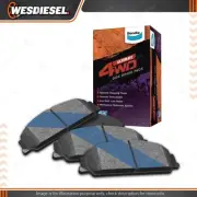 4Pcs Bendix Front Ultimate 4WD Disc Brake Pads Ceramic Formulation DB2533ULT4WD