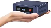 Beelink MINI-S12 Mini PC, 12th Gen Intel Alder Lake-N95 Processor (up to 3.40GHz) W11 Mini Computer, 16GB RAM 500GB SSD Business Mini Desktop PC, Dual HDMI/WiFi 5/BT 4.2/RJ45/WOL/Auto Power On