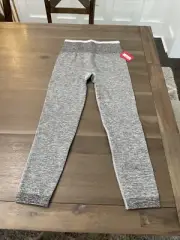 Spanx Womens Spacedye Cloudy Gray Seamless Sculpt Legging Size S