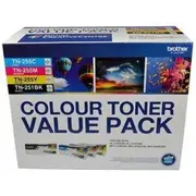Brother TN25x Clr Value 4 Pack