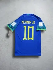 2022 Brazil NEYMAR *Player Issue* Soccer Jersey Football Shirt Barcelona PSG