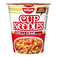 在飛比找蝦皮購物優惠-新加坡 - NISSIN 辣椒螃蟹杯麵 Chilli Cra