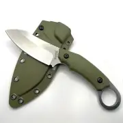 Lionsteel Karambit Fixed Knife Blade Camping Hunting Tactical Straight Knives AU