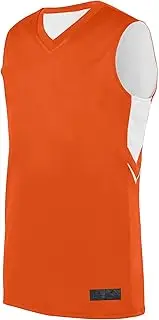 [Augusta Sportswear] Augusta 1167 Youth Alley-Oop Reversible Jersey Orange/White M