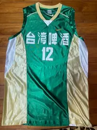 在飛比找Yahoo!奇摩拍賣優惠-NIKE 台啤 林志傑 球衣 SBL (富邦、廣廈、CBA可