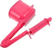 Healeved Hair Dye Applicator Brush Ergonomic Tinting Tool with Bowl and Roller for Hair Coloring Bleaching and Perming Sturdy Design for Even Coverage and Comfort
