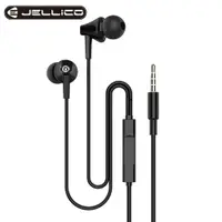 在飛比找誠品線上優惠-JELLiCO電競系列輕巧好音質線控入耳式耳機/ 黑色/ J