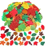 500+ Assorted Foam 3D Fall / Autumn Stickers Self-adhesive Activity Crafts