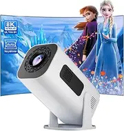 P330W Android 11 Mini Projector 280 ANSI 4K 8K 1080P WiFi 6 BT5.0 Home Cinema Portable Projector Android/iOS Video Theater