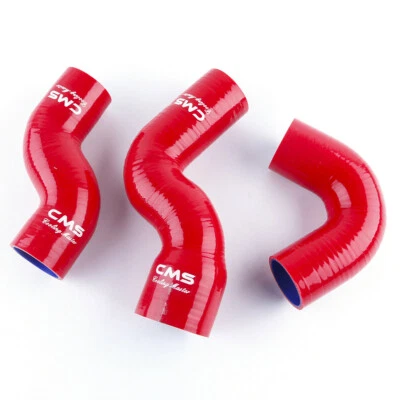 Silicone Intercooler Turbo Boost Pipe For 1998-2016 Land Rover Defender TD5 Red
