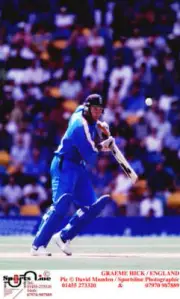 Graeme Hick England Old Player Cricket Photo
