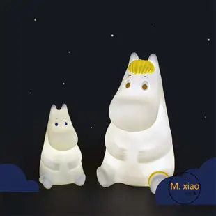 【M.xiao】Moomin    嚕嚕米小夜燈     姆明  LED拍拍燈  夜燈