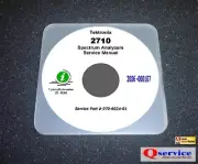 Tektronix TEK 2710 SERVICE MANUAL CD With Complete A3 Diagrams