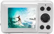 HD 1080P Digital Camera for Photography, 16MP Vlogging Digital Zoom Point and Shoot Cameras, 2.4 Inch Color LCD Display Compact Small CCD Camera Support Up to 128GB Retro