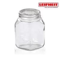 在飛比找momo購物網優惠-【LEIFHEIT萊夫海特】廣口玻璃密封罐(大 1L)
