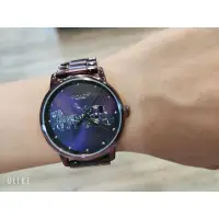 在飛比找蝦皮購物優惠-COACH馬車LOG紫色手錶